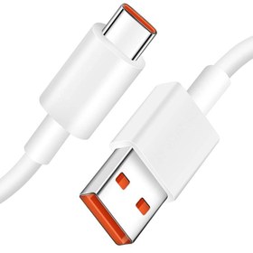 تصویر کابل شارژ اورجینال شیائومی مدل 33W طول ۱ متر Type-C 