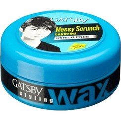 تصویر واکس مو آبی مدل british گتسبی Gatsby British Hair Wax