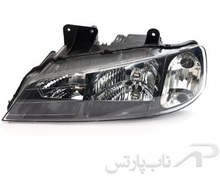 تصویر چراغ جلو سمت چپ پژو پارس طرح مشکی برند کروز 