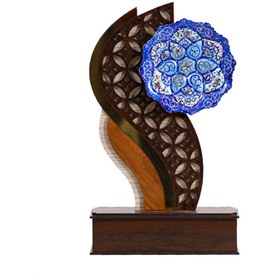 تصویر تندیس تبلیغاتی مینا کاری 