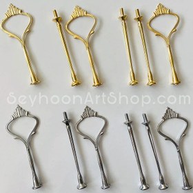 تصویر هولدر شیرینی خوری چند طبقه مدل تاج 