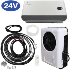 تصویر کولر درجا کامیون 24 ولت آیس کول 