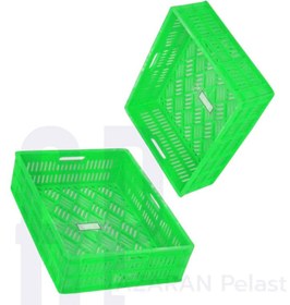 تصویر سبد پلاستیکیشیرکد6021 plastic basket