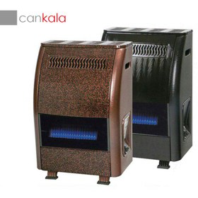 تصویر بخاری گازی ایران شرق 7500 مدل آذین A75 قهوه ای Iran sharq 7500 gas heater model azin a75 brown