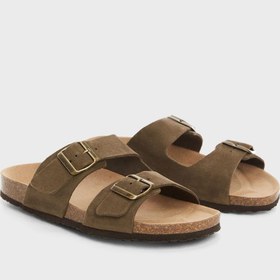 تصویر صندل کژوال با قفل برند mango man Casual Buckle Sandals