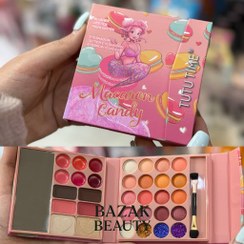 تصویر پالت سایه کیفی همه کاره مسافرتی طرح پری دریایی 