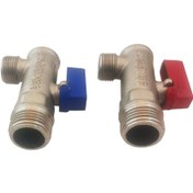 تصویر شیر پیسوار 3/8 ریابی 2 عددی شیر پیسوار 3/8 ریابی 2 عددی