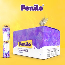 تصویر سفره يكبارمصرف 400گرم طرحدار پنيلو 400g disposable table cloth with Penillo pattern