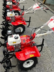 تصویر تیلر کولتیواتور بنزینی ۷اسب گیربکسی گرینیکس 