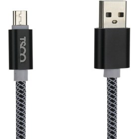 تصویر کابل تبدیل USB به microUSB تسکو مدل TC 51N طول 0.2 متر TSCO TC 51N USB to microUSB Cable 0.2m