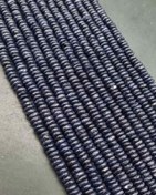 تصویر ریسه سنگ دلربا سورمه ای مدل واشری رینگی 