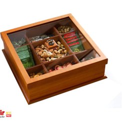 تصویر جعبه پذیرایی تبلیغاتی چوبی 715 