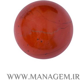 تصویر گوی سنگ جاسپر قرمز 