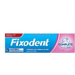 تصویر چسب دندان مصنوعی فیکسودنت صورتی حجم 40 گرم مدل Fixodent Original 