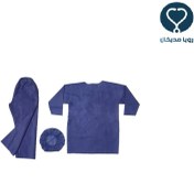 تصویر لباس MRI ام آر آی (ست کامل بلوز و شلوارو کلاه) 