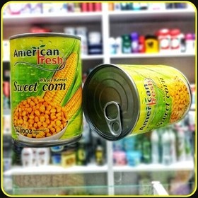 تصویر کنسرو ذرت شیرین امریکن فرش (400گرم) American Fresh sweet corn 