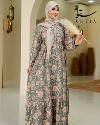 تصویر پیراهن ساحلی گلبهار 