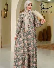 تصویر پیراهن ساحلی گلبهار 