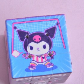 تصویر مکعب روبیک ۳*۳ کرومی 