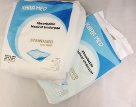 تصویر زیر انداز بیمار سان پد 5 عددی (Sun pad) ا sunpad sanitary pad 