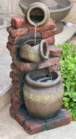 تصویر آبنما آجر و کوزه 