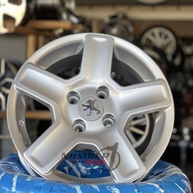 تصویر رینگ اسپرت سایز۱۶ (۱۰۸×۴) نقره ای مدل چلنجر Challenger wheel Size 16" (4×108) Silver