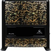 تصویر بخاری گازی مروارید سوز مدل 9000 طرح گرافیکی 