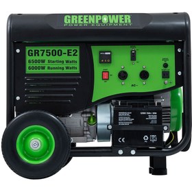 تصویر موتوربرق بنزینیGR7500-E2 گرین پاور 6kw green power gasoline generator gr7500-E2 6kw