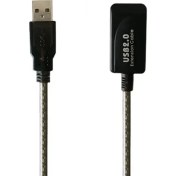 تصویر کابل افزایش USB برددار 10 متر D-NET 