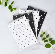 تصویر دفتر سیم بالای ۶۰ برگ طرح دار Kifet 