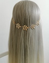 تصویر ریسه پشت مو برگ رومی 