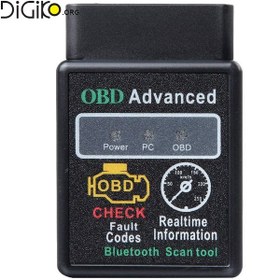 تصویر دستگاه دیاگ خودرو وایرلس OBDII ELM327مینی تک 