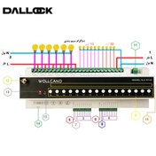 تصویر رله تابلویی 16 کاناله SLZ-R16G 