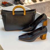 تصویر ست کیف و کفش چرم کد 03 