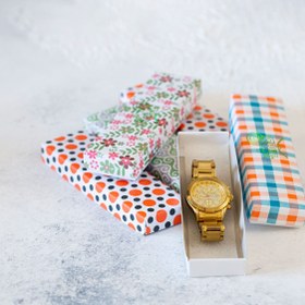 تصویر جعبه جواهرات 50 عددی بسته بندی شده مدل ساعتی کوتاه 