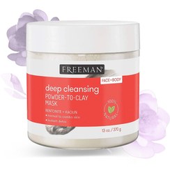 تصویر ماسک پاکسازی پودری خاک رس فریمن Freeman Powder To Clay Mask 