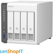 تصویر ذخیره ساز NAS کیونپ مدل TS-433-4G QNAP TS-433-4G NAS Storage