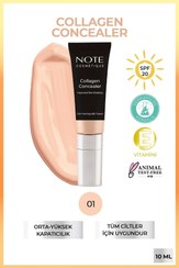 تصویر کانسیلر اورجینال برند Note cosmetics مدل Super Collagen Under Eye Concealer کد 795142303 