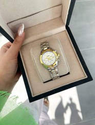 تصویر ساعت مچی کاسیو Casio مناسب خانم ها و آقایان - سفید طلایی Casio