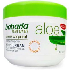 تصویر کرم نرم کننده بدن حاوی عصاره آلوئه ورا باباریا BABARIA BODY CREAM ALOE VERA