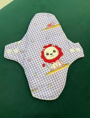 تصویر نوار بهداشتی پارچه ای سایز L طرح دار 