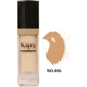 تصویر کرم پودر مینرال 30میل کاپرا 406 Kapra Mineral Foundation Cream 30ml