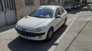 تصویر پژو 206 صندوقدار مدل 1399 ا V8 V8