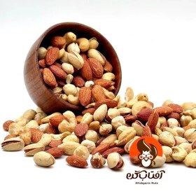 تصویر آجیل چهارمغز نمکی 