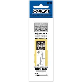 تصویر تیغ کاتر KB4-S/5 الفا OLFA تیغ-کاتر-kb4-s-5-اولفا-olfa
