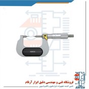 تصویر میکرومتر سوزنی آسیمتو خارج سنج 50-25 میلی متر مدل 0-02-122 Asimeto Point Micrometer 122-02-0