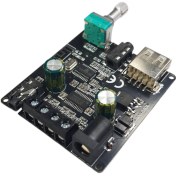 تصویر ماژول آمپلی فایر بلوتوث دار XY-C50L توان ۲×۵۰ وات 