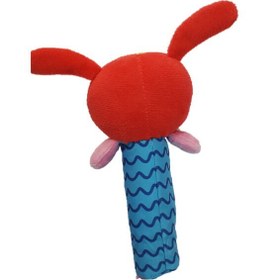 تصویر جغجغه شیکری پولیشی طرح سگ 