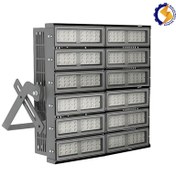 تصویر پروژکتور LED ماتریس 2×6 توان 1000 وات گلنور 