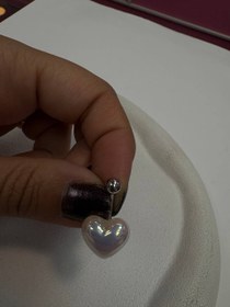 تصویر پرسینگ ناف استیل 